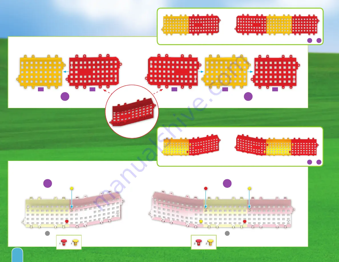 K'Nex Mini Golf 88447 Assembly Instructions Manual Download Page 70