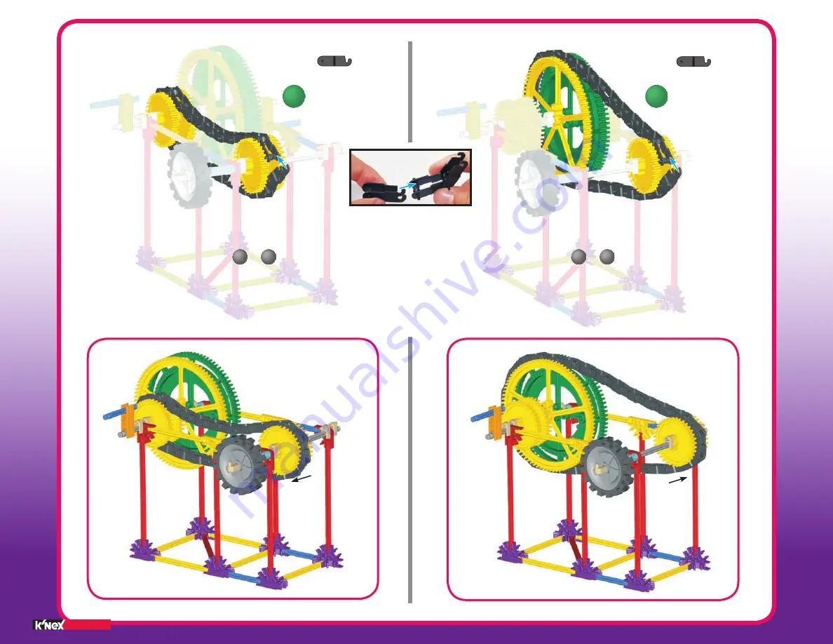 K'Nex Motor Pack Instructions Manual Download Page 8