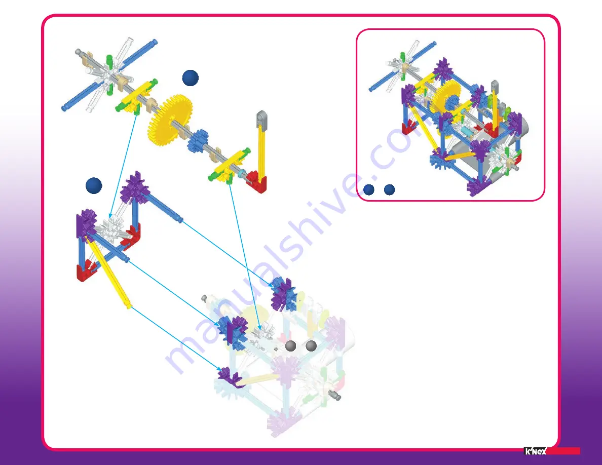 K'Nex Motor Pack Скачать руководство пользователя страница 17