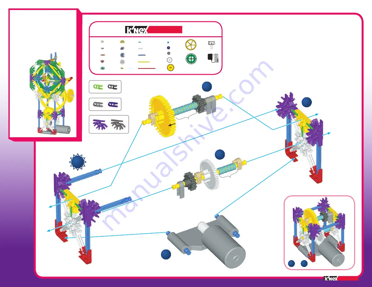 K'Nex Motor Pack Скачать руководство пользователя страница 33