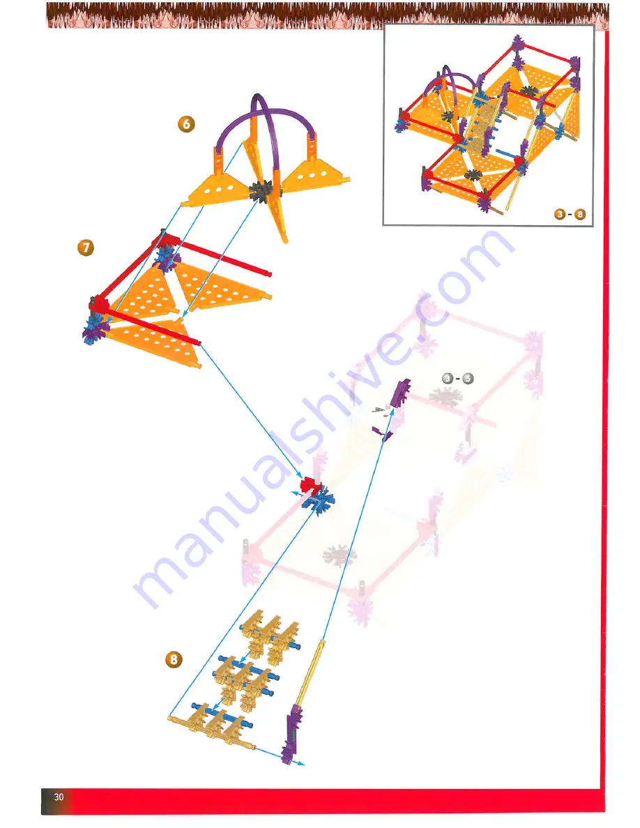 K'Nex Power Tower Crane 63149 Скачать руководство пользователя страница 32