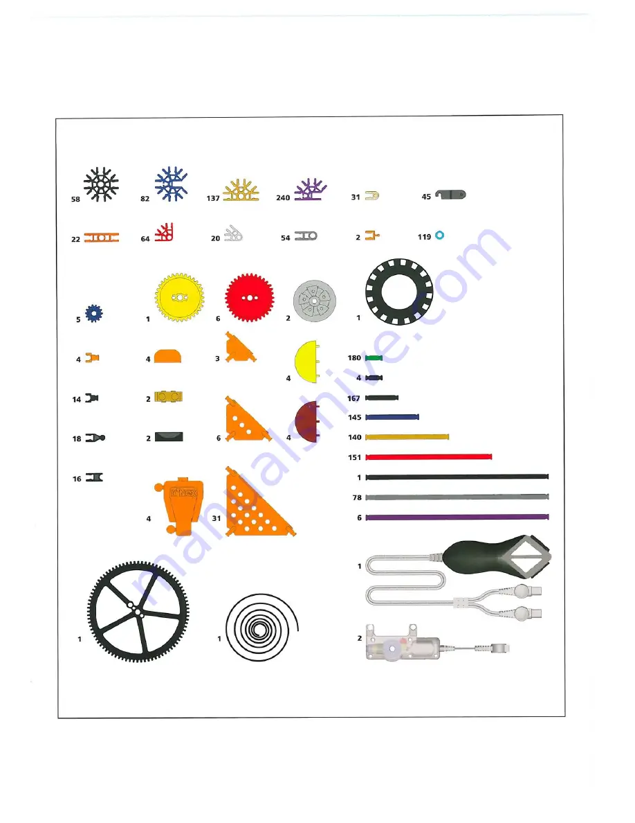 K'Nex Power Tower Crane 63149 Instruction Book Download Page 43