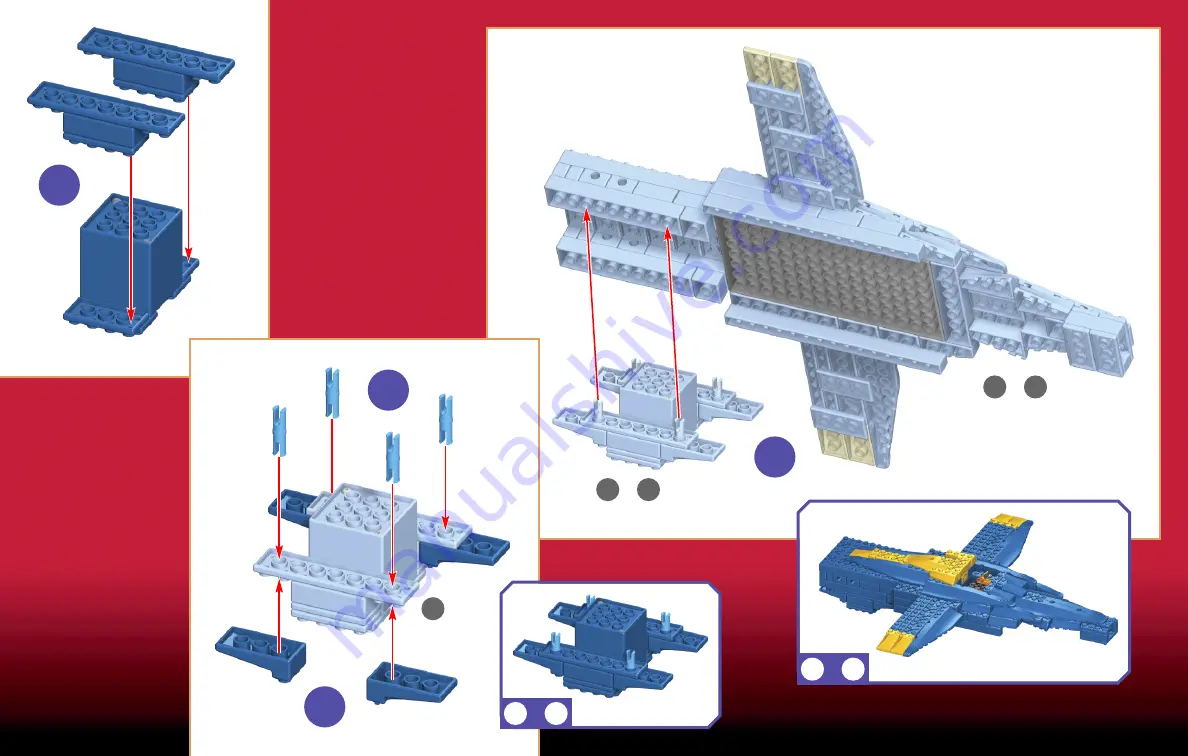 K'Nex STUNT JET Скачать руководство пользователя страница 12