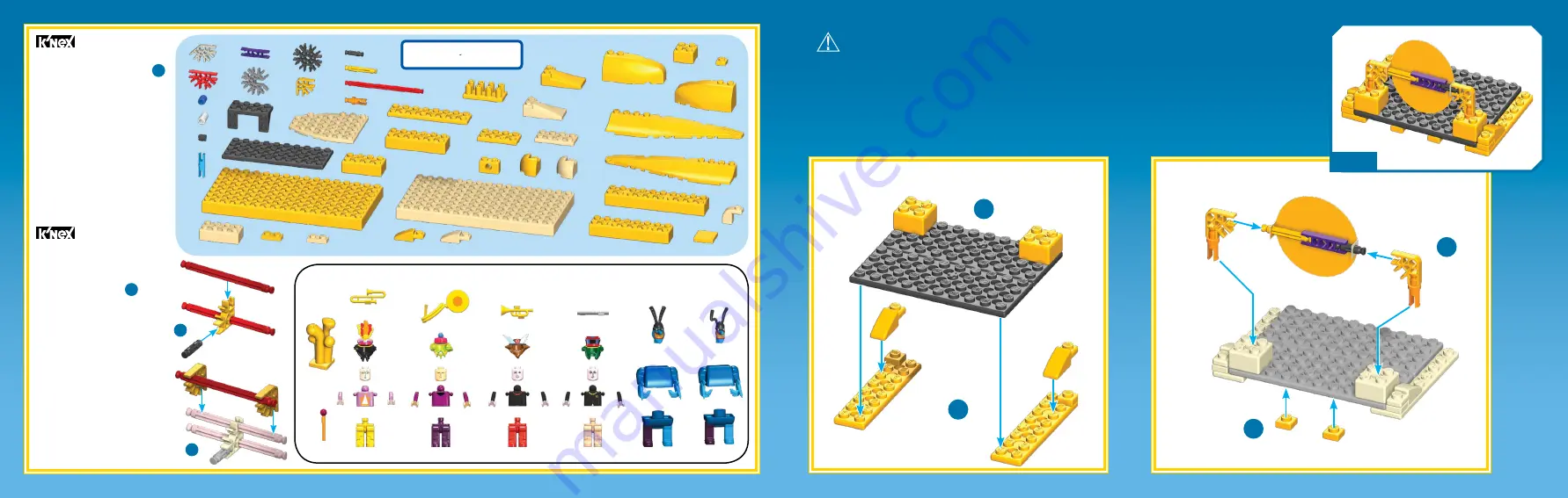 K'Nex The Beatles Yellow Submarine Manual Download Page 2