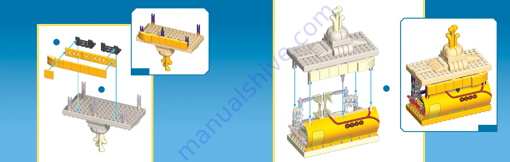 K'Nex The Beatles Yellow Submarine Manual Download Page 5