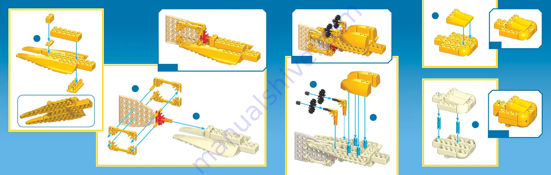 K'Nex The Beatles Yellow Submarine Manual Download Page 6