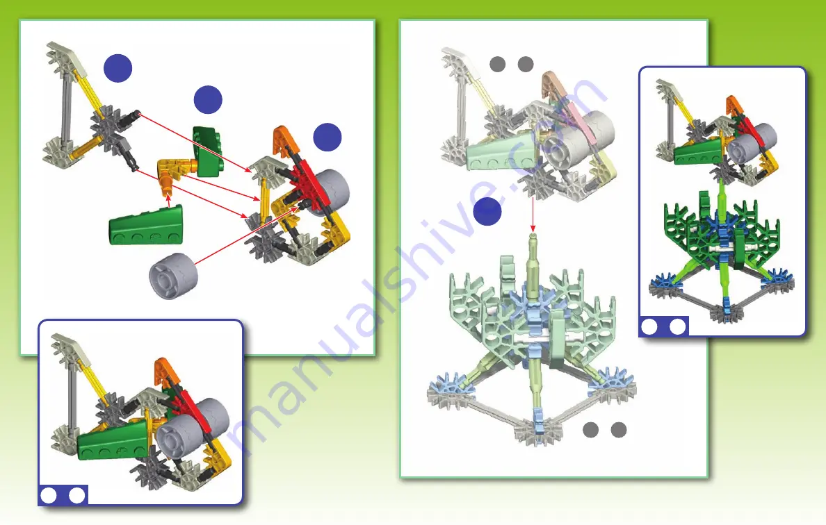 K'Nex TREASURE CHEST Manual Download Page 9