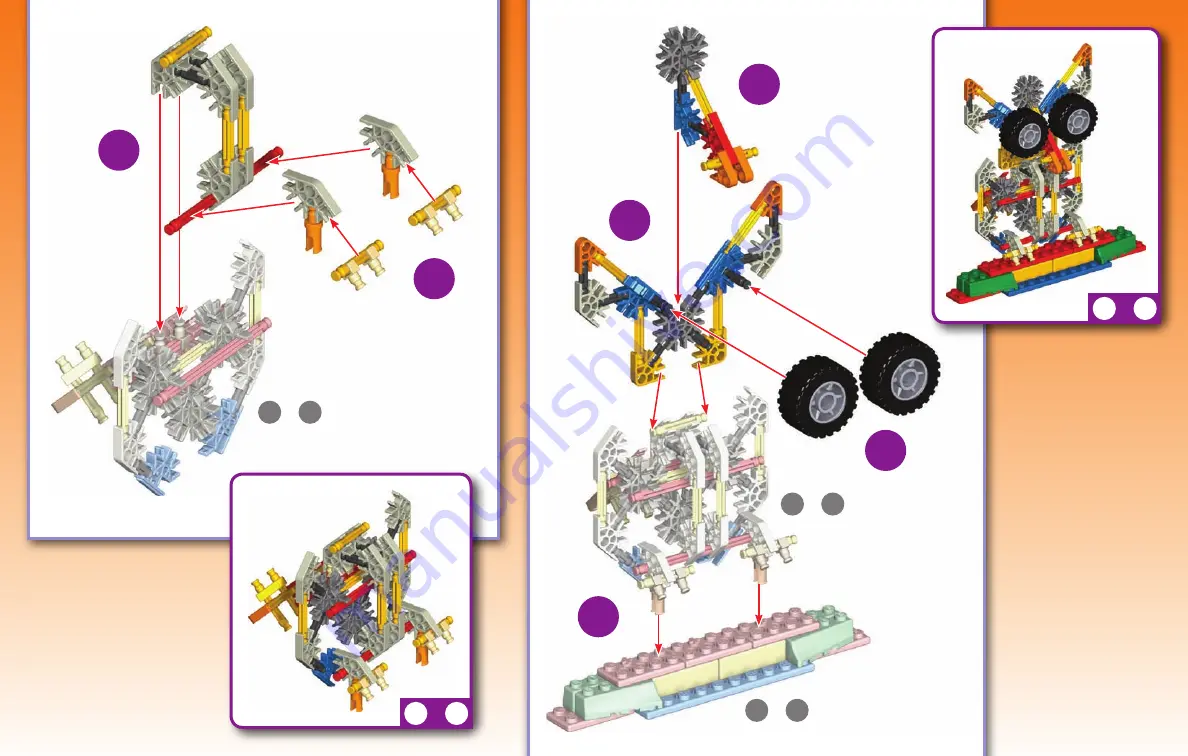 K'Nex TREASURE CHEST Скачать руководство пользователя страница 13