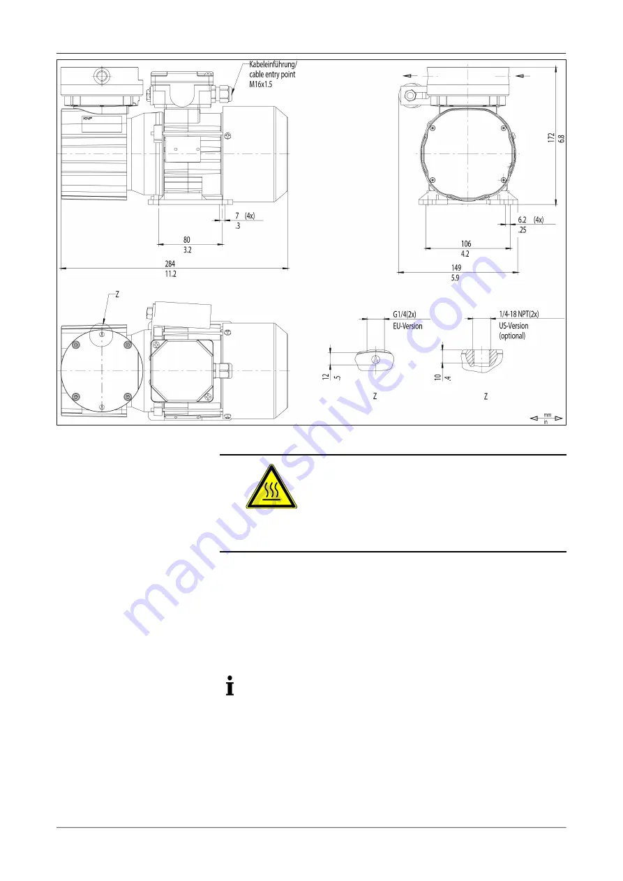 KNF N922SPE Translation Of Original Operating And Installation Instructions Download Page 15