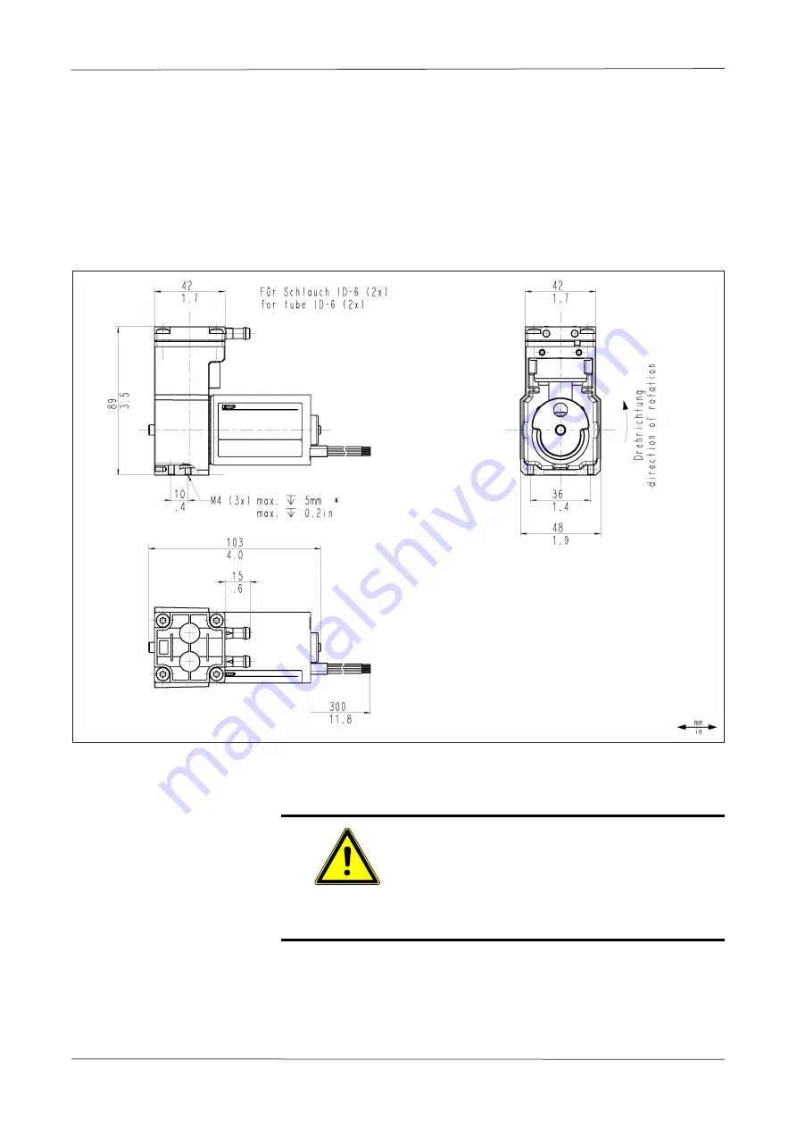 KNF NPK012 Series Operating And Installation Instructions Download Page 12