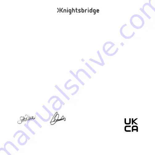 Knightsbridge AMLEDBS Installation & Maintenance Manual Download Page 7