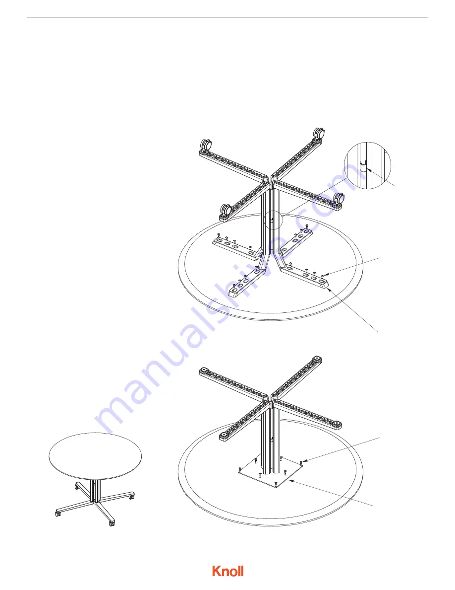 Knoll Islands 6TD00061 Installation Instruction Download Page 3