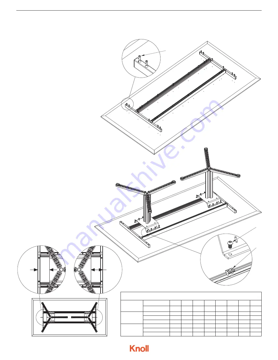 Knoll Islands 6TD00062 Installation Instruction Download Page 5