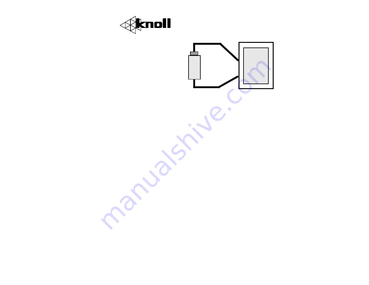 Knoll SP66 Скачать руководство пользователя страница 1