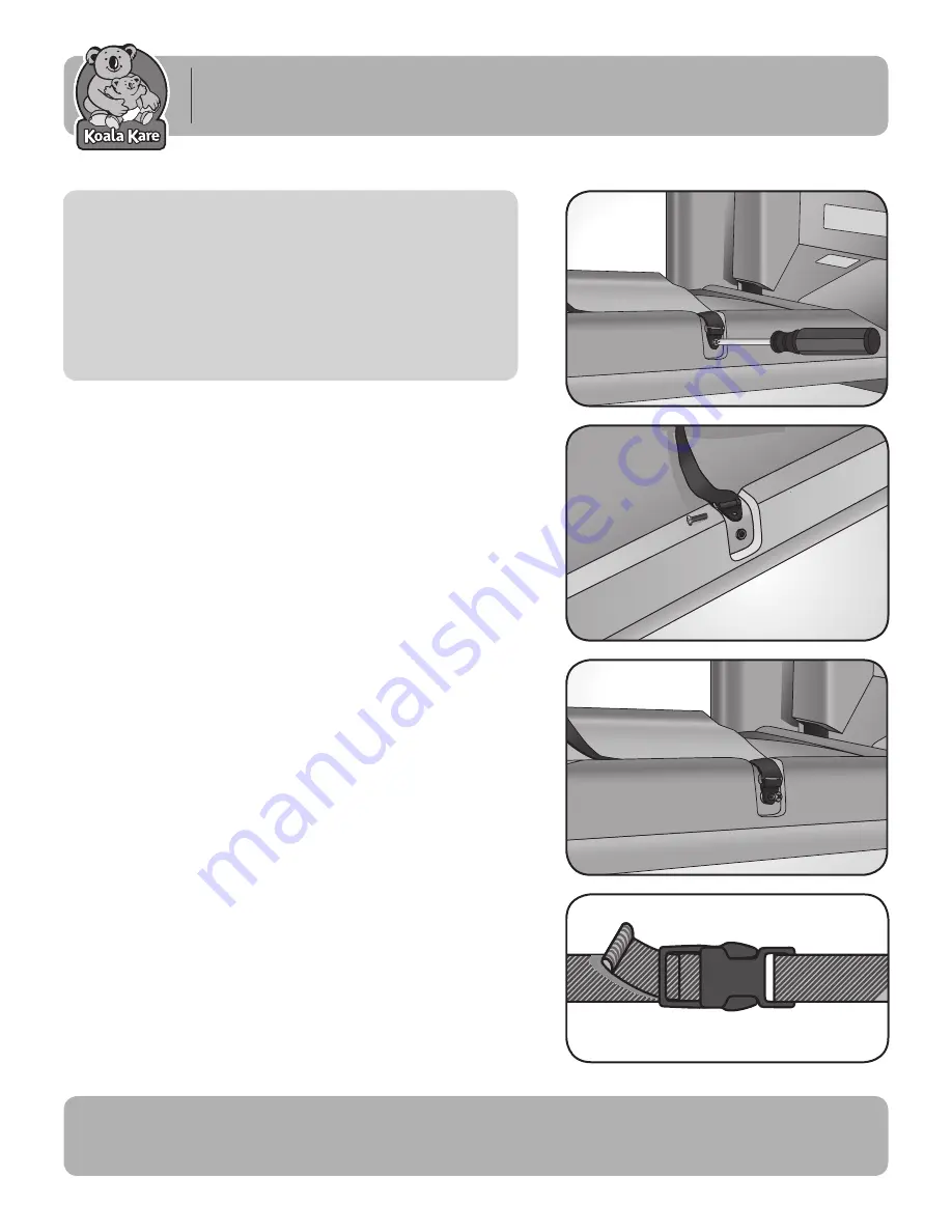 Koala Kare 889-KIT Replacement Instructions Download Page 4