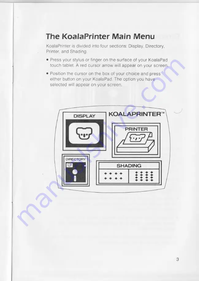 Koala Technologies KoalaPrinter Скачать руководство пользователя страница 9