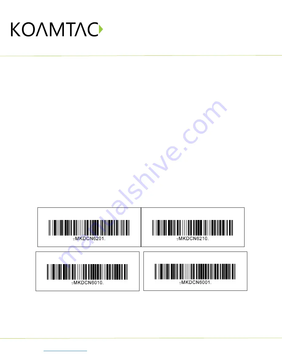 KoamTac KDC470 UHF Quick Manual Download Page 9