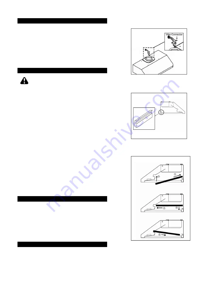 KOBE CH-191 Installation Instructions And Operation Manual Download Page 9