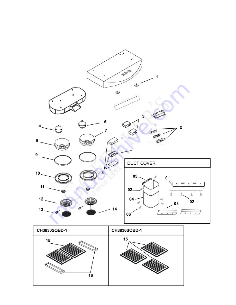 KOBE CH3830SQB-1 Installation Instructions And Operation Manual Download Page 33