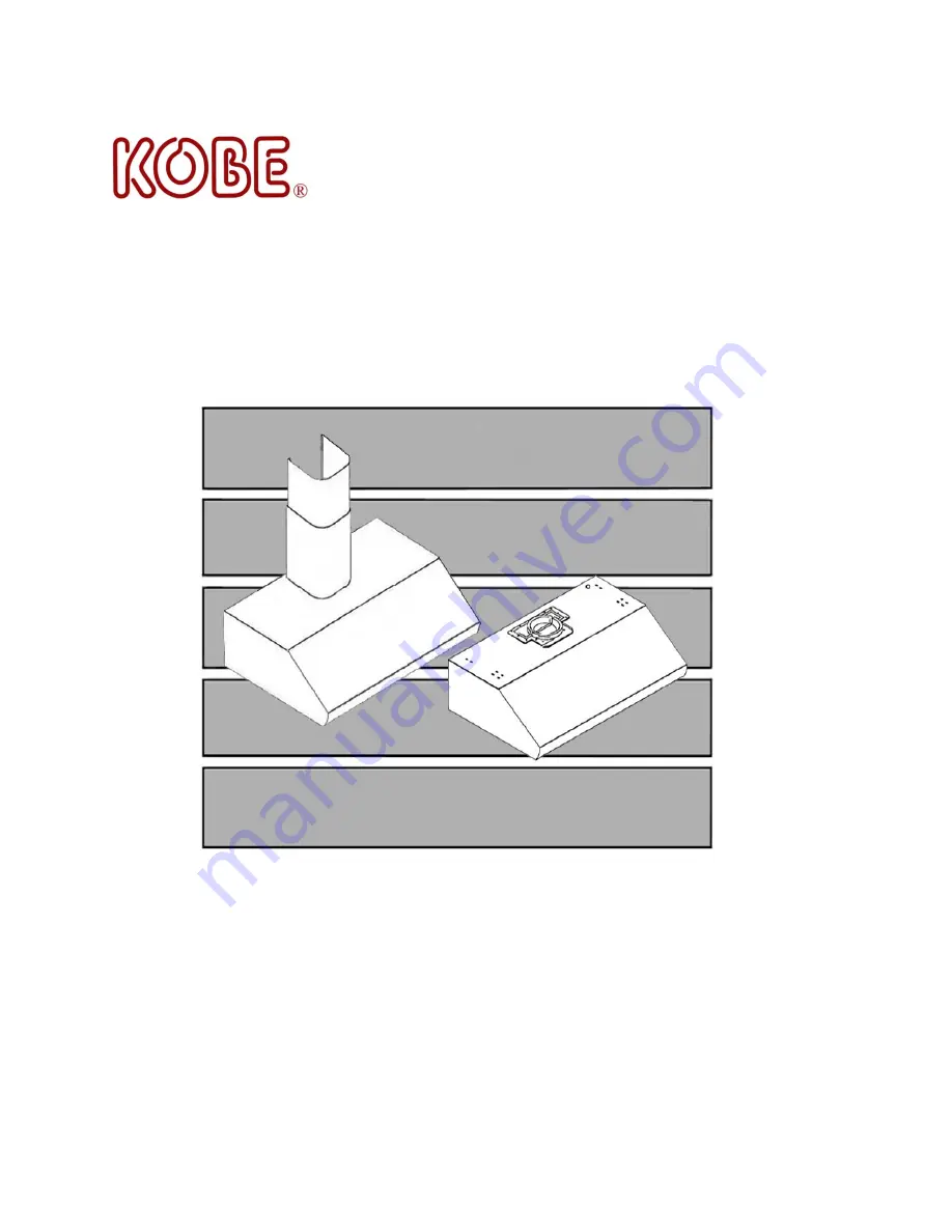 KOBE CH7730SQB Installation Instructions And Operation Manual Download Page 1