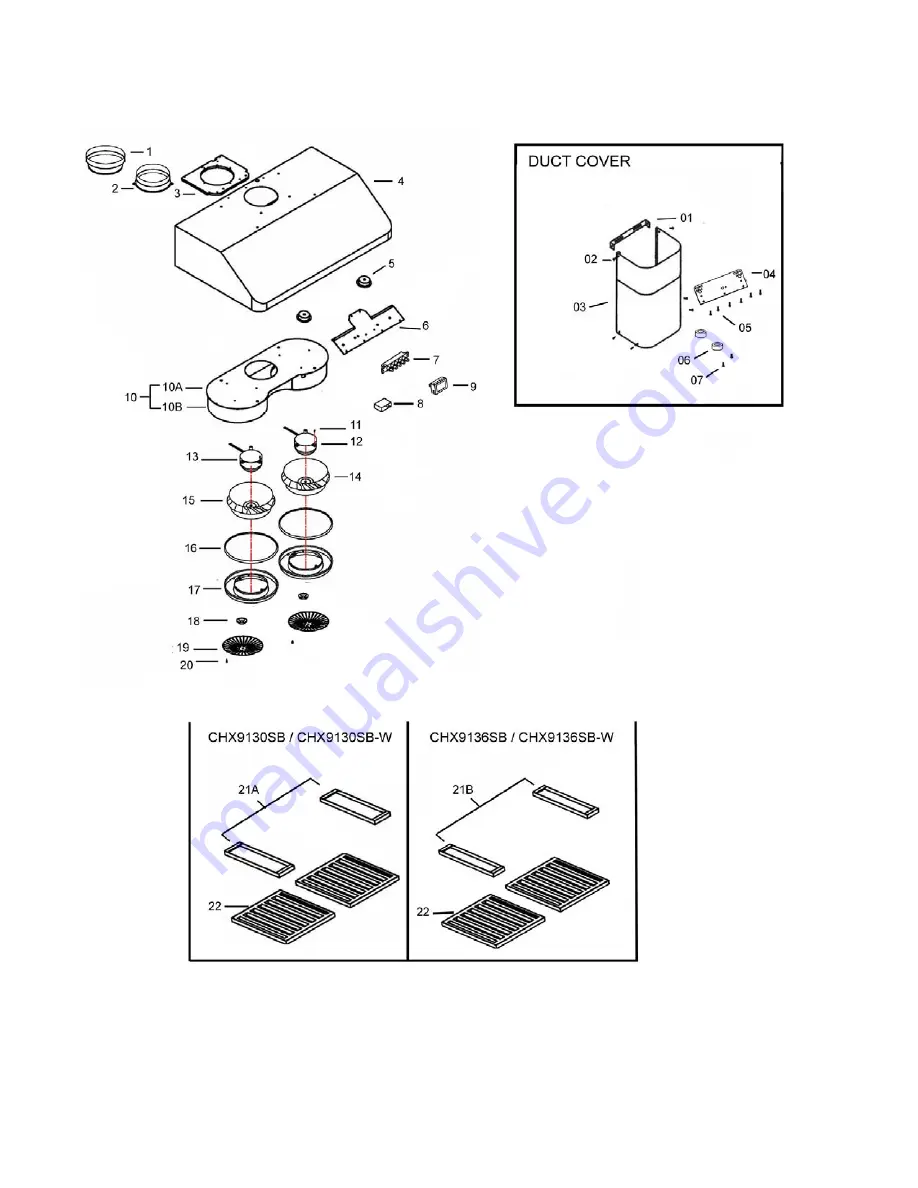 KOBE CHX9130SB Installation Instructions And Operation Manual Download Page 20