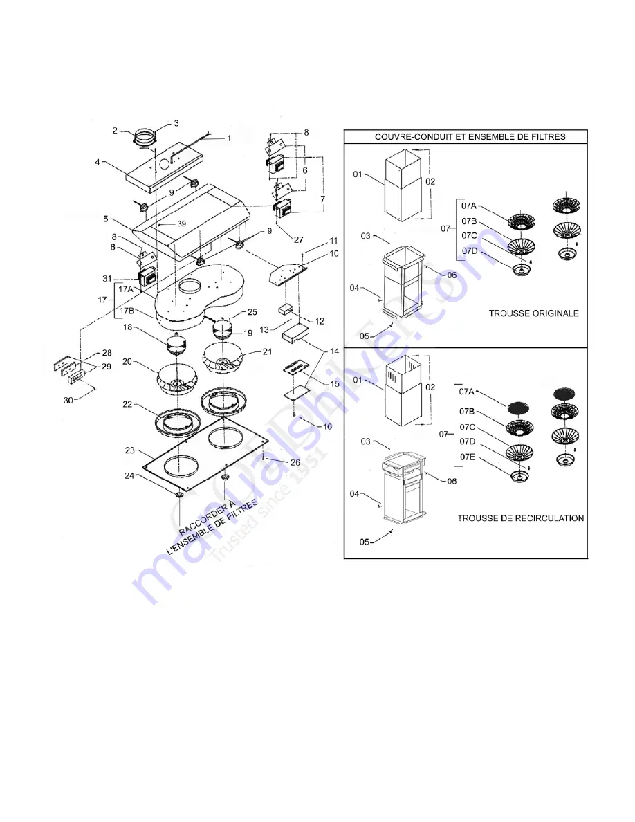 KOBE IS2336SQ Installation Instructions And Operation Manual Download Page 44