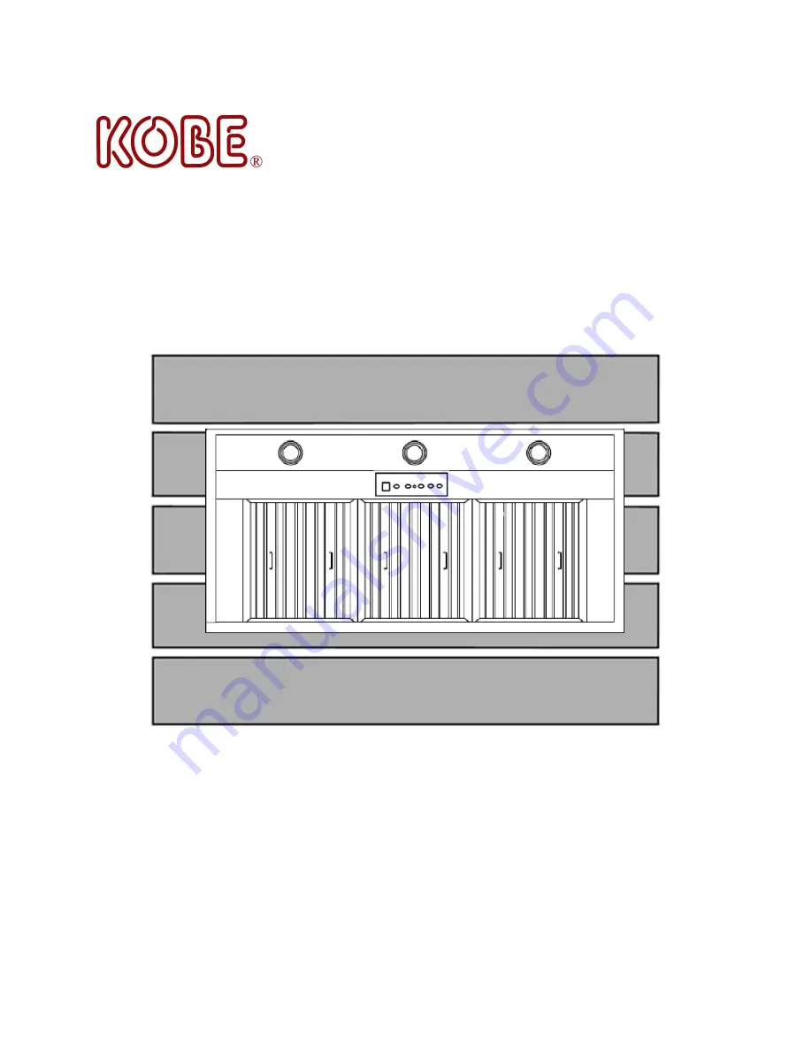 KOBE PREMIUM IN26 Series Installation Instructions And Operation Manual Download Page 1