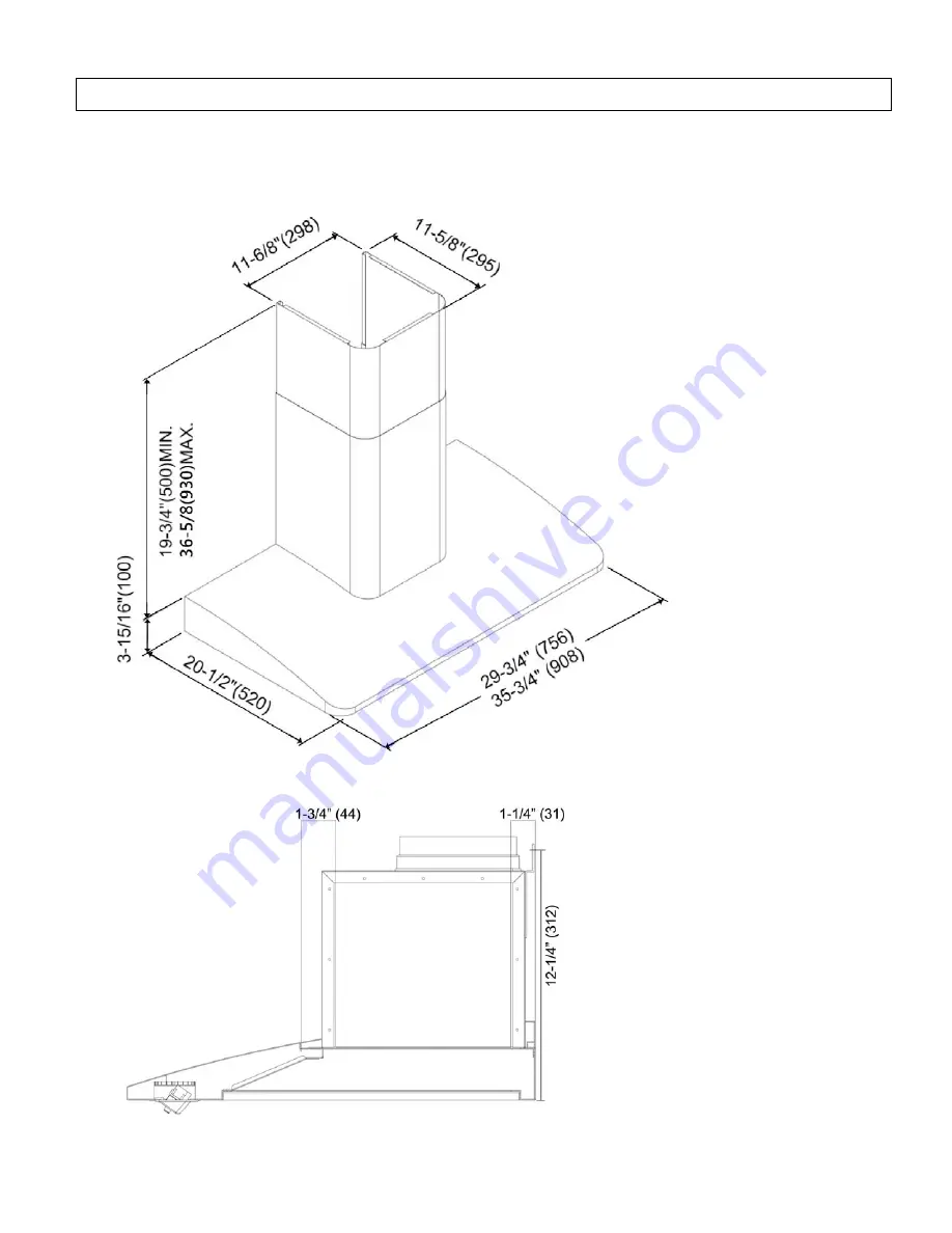 KOBE RA2230SQF Installation Instructions And Operation Manual Download Page 14