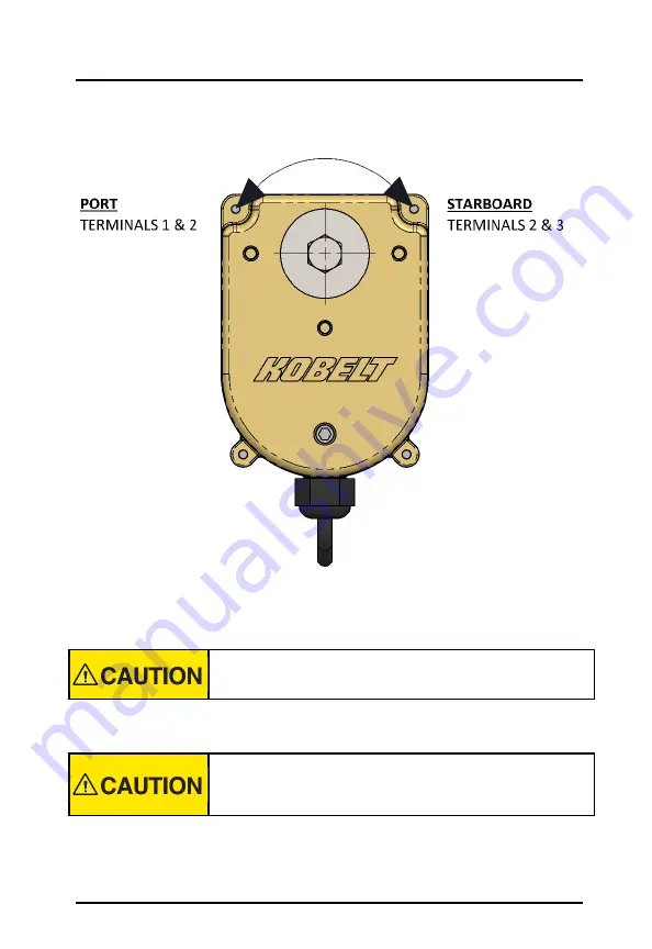 Kobelt 7166 Electric Helm Owner'S Operation, Installation & Maintenance Manual Download Page 10