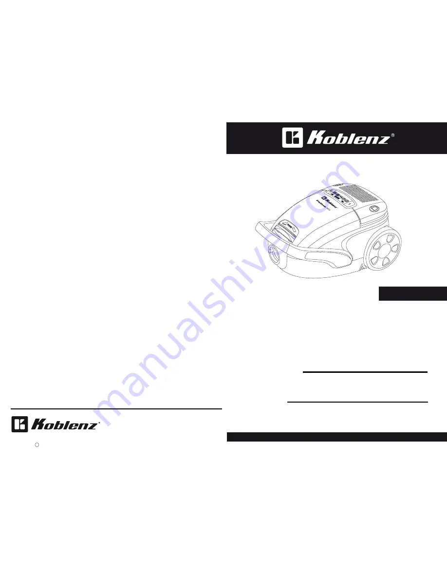 Koblenz KC-1950 User Manual Download Page 1