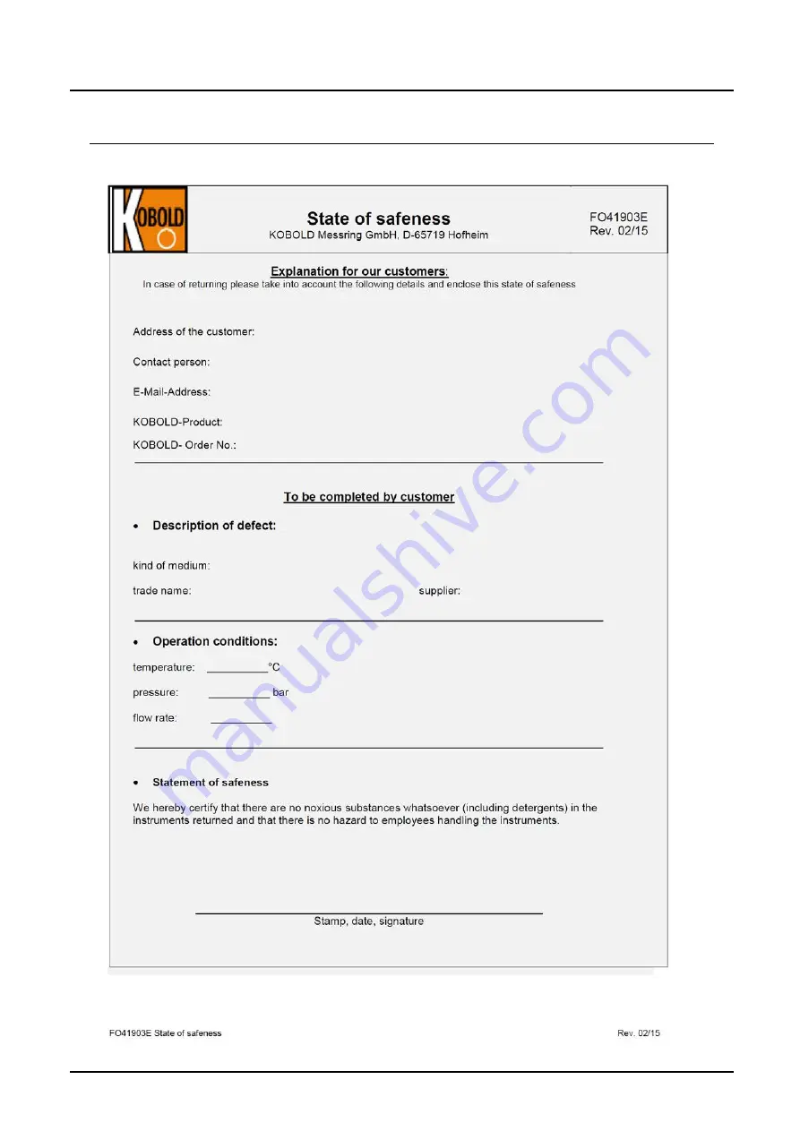 Kobold DON-05 Operating Instructions Manual Download Page 48