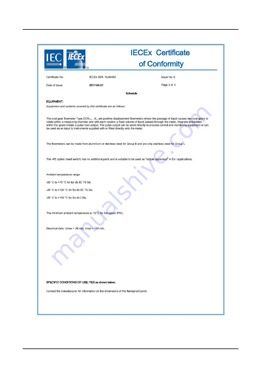 Kobold DON-130GA8 Operating Instructions Manual Download Page 54