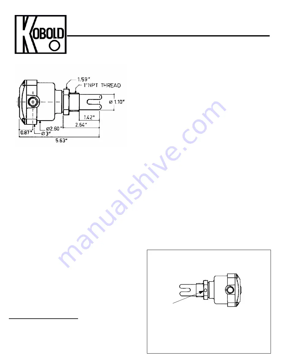 Kobold NQ series Installation & Operation Instructions Download Page 1