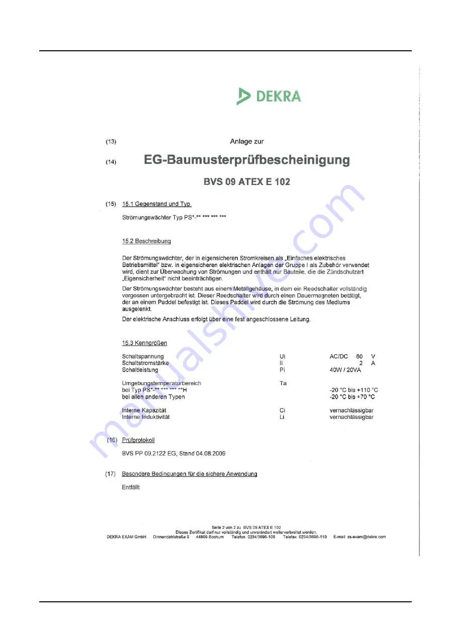 Kobold PSE series Operating Instructions Manual Download Page 30