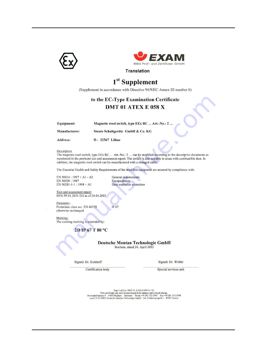 Kobold VKM Series Operating Instructions Manual Download Page 25