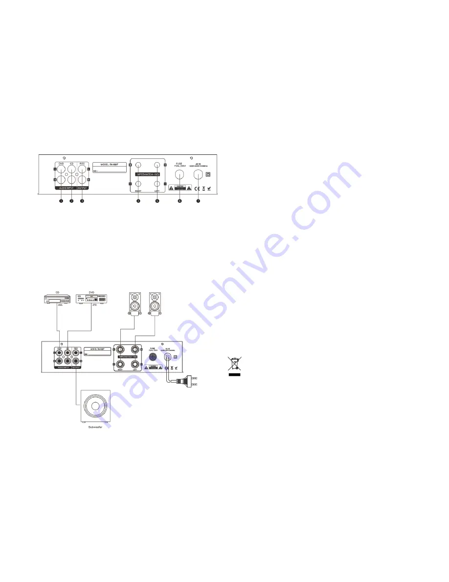 KODA KODA-TA10BT Instruction Manual Download Page 3