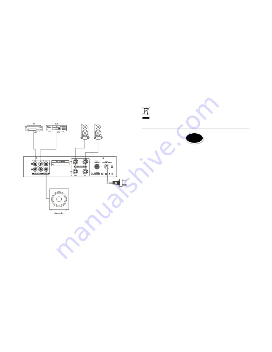 KODA KODA-TA10BT Instruction Manual Download Page 12