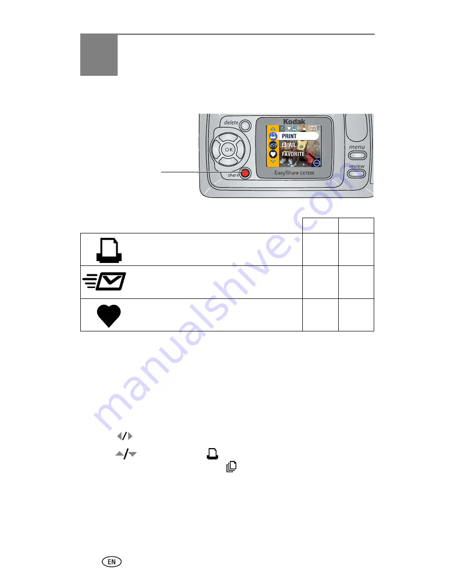 Kodak 1652957 - EasyShare CX 7220 Скачать руководство пользователя страница 36