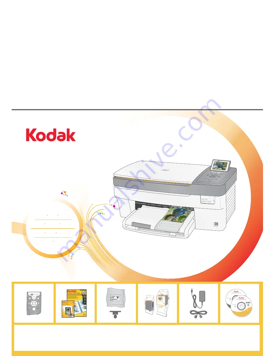 Kodak 5300 - EASYSHARE All-in-One Color Inkjet Скачать руководство пользователя страница 1