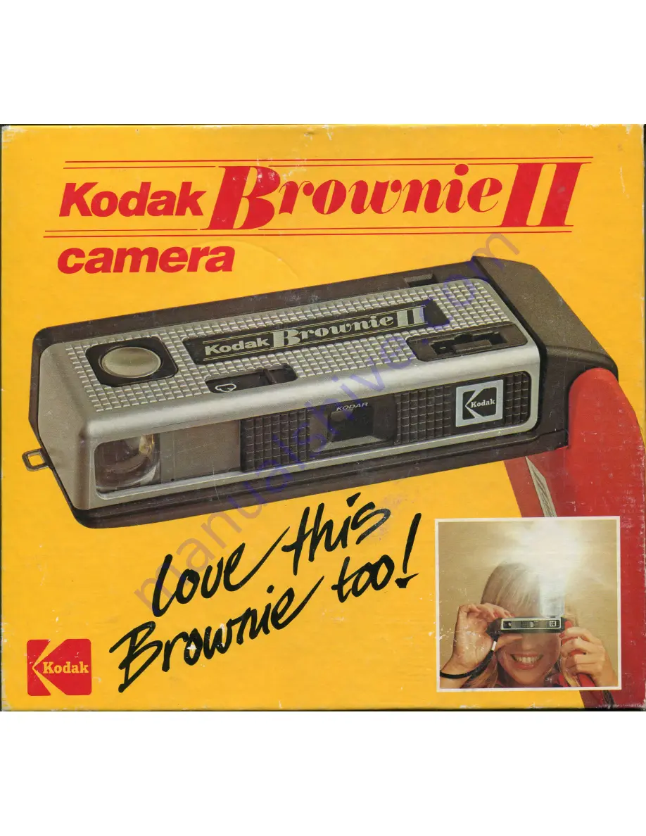 Kodak Brownie II Скачать руководство пользователя страница 1