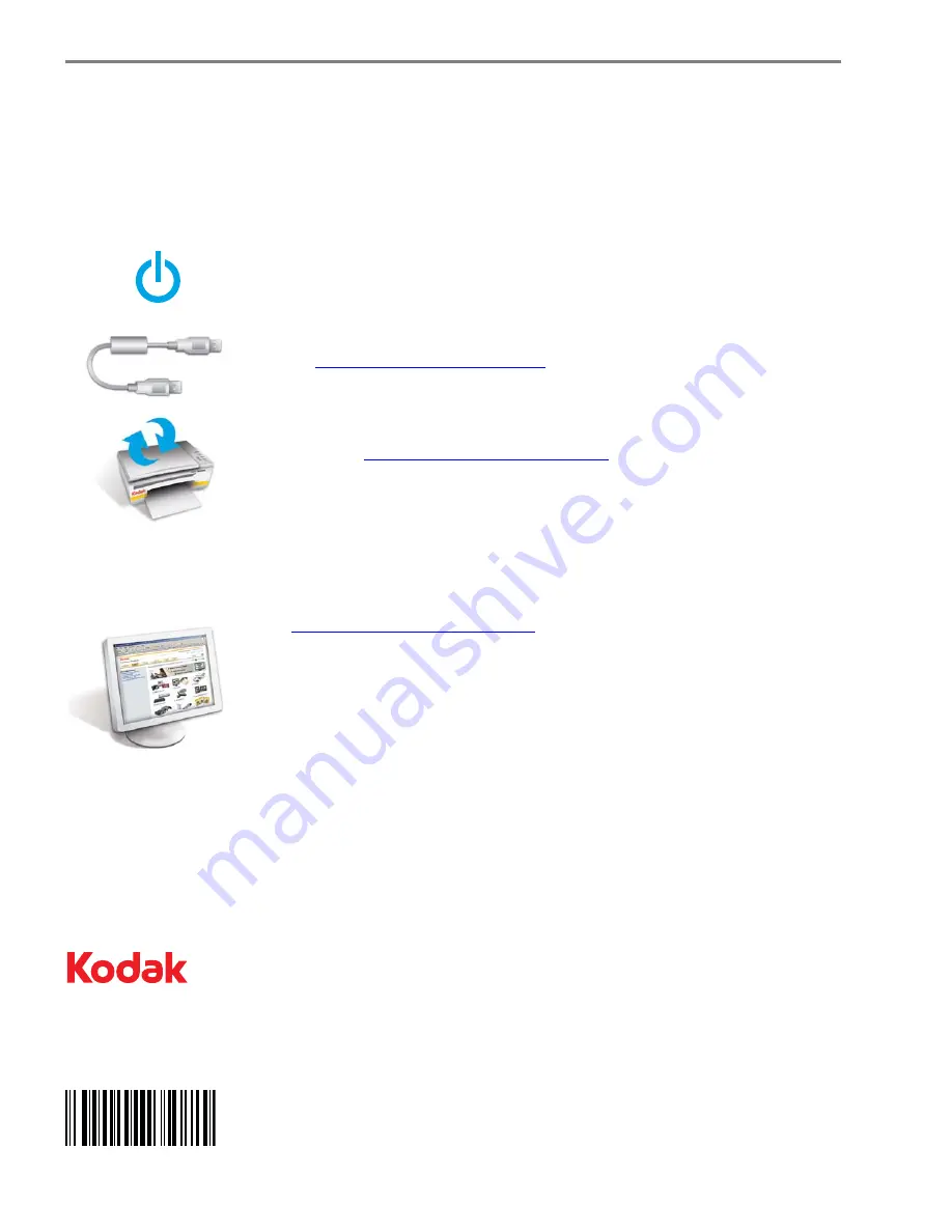 Kodak Camera Dock - For CX/DX4000 And DX3000 Series Start Here Manual Download Page 16