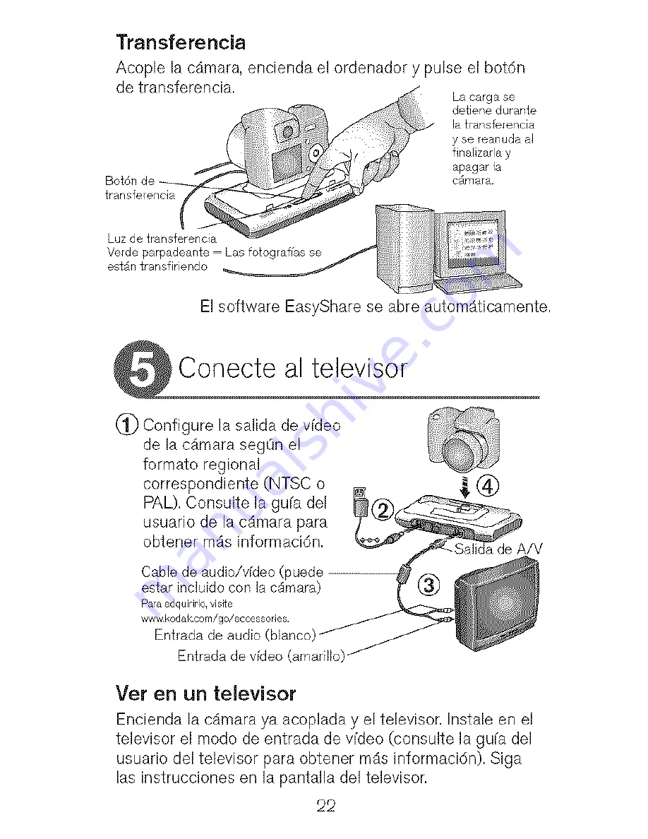 Kodak EasyShare 3 Series User's guide Скачать руководство пользователя страница 22