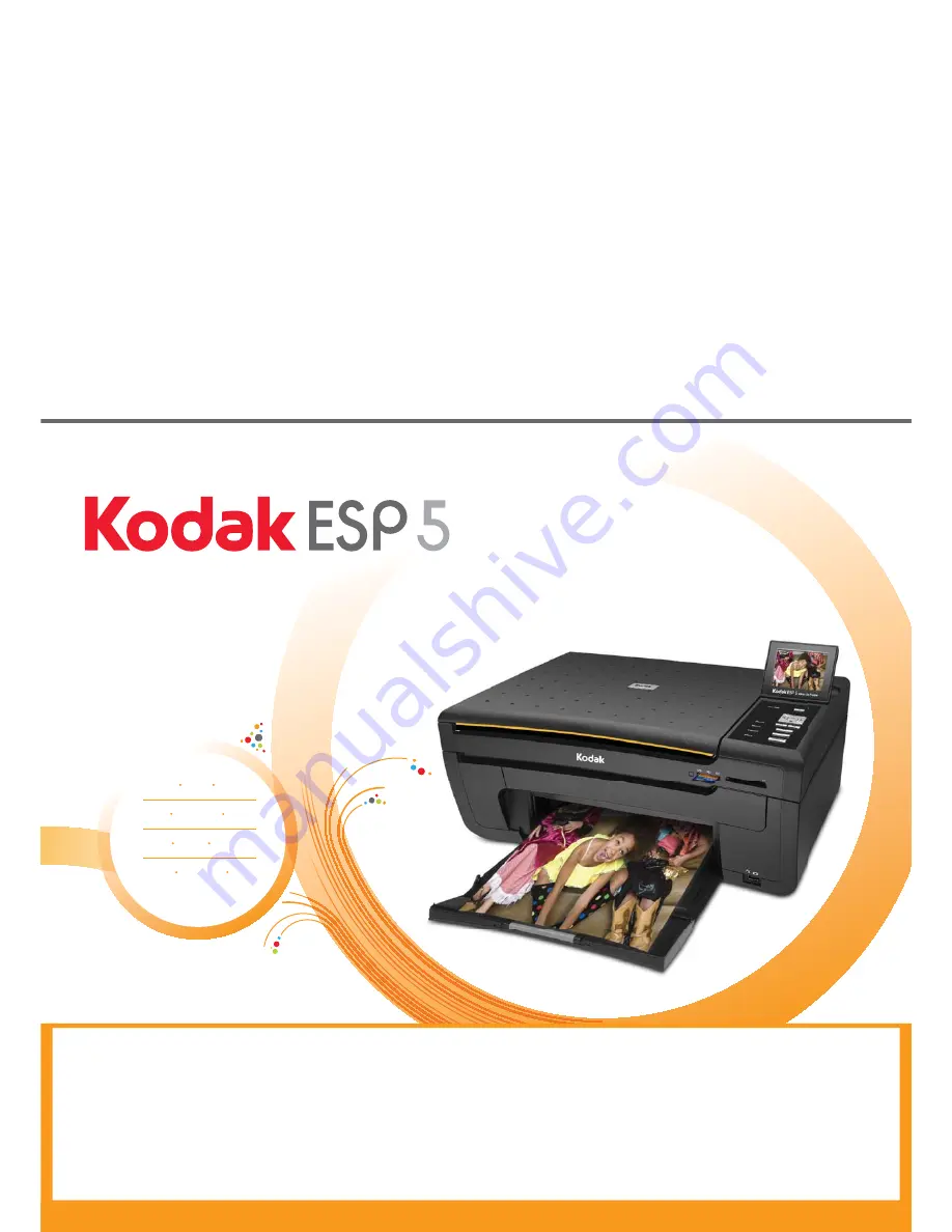 Kodak ESP 5 Start Here Manual Download Page 1