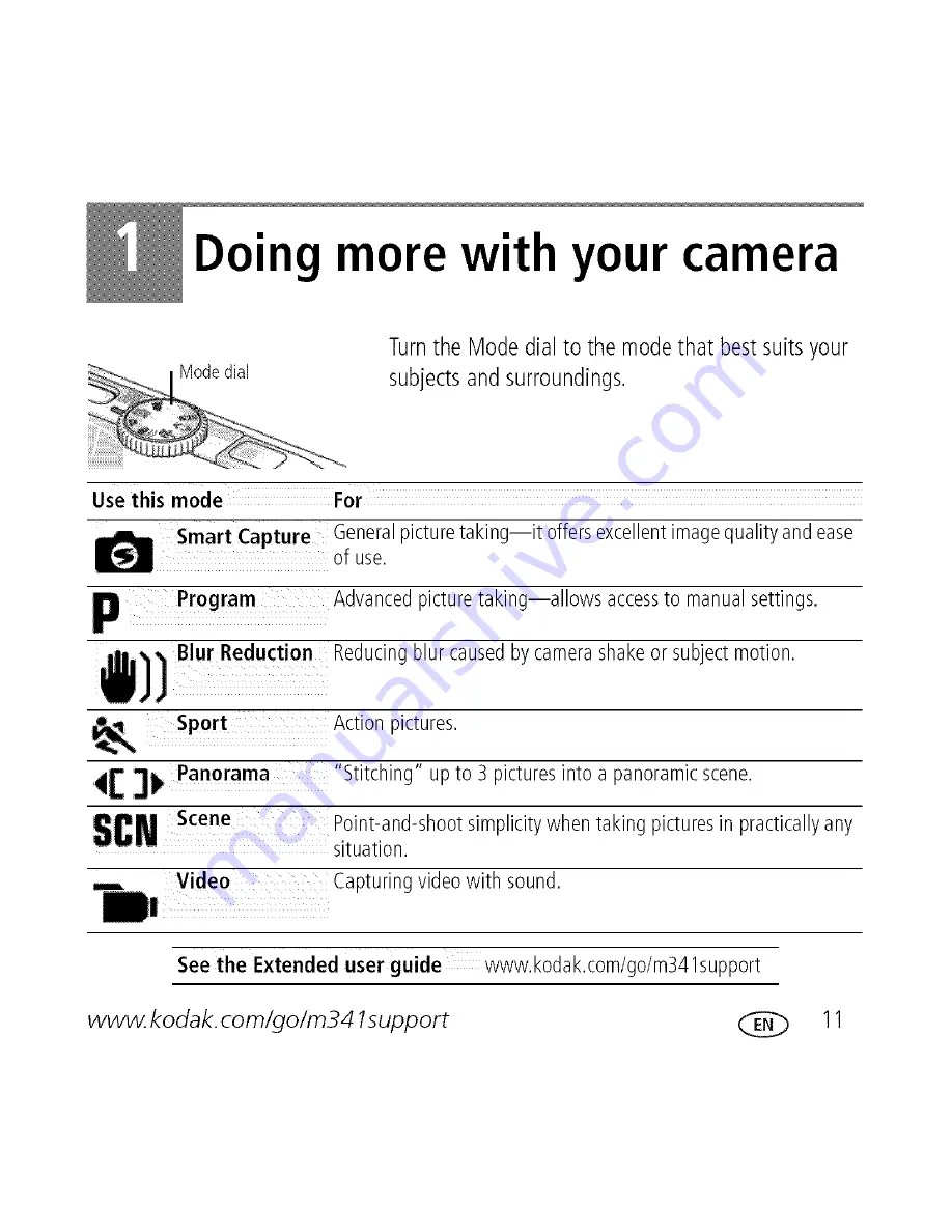 Kodak M341 - EASYSHARE Digital Camera User Manual Download Page 12