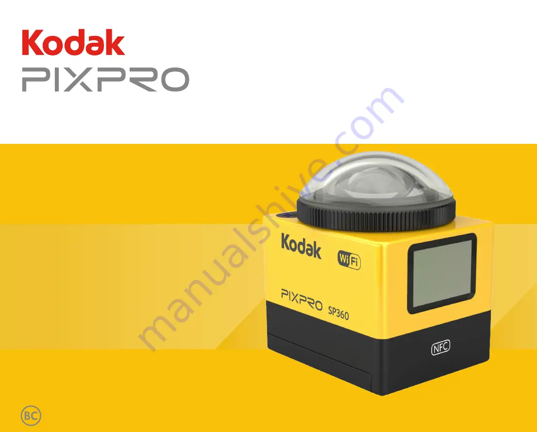 Kodak PIXPRO SP360 User Manual Download Page 1