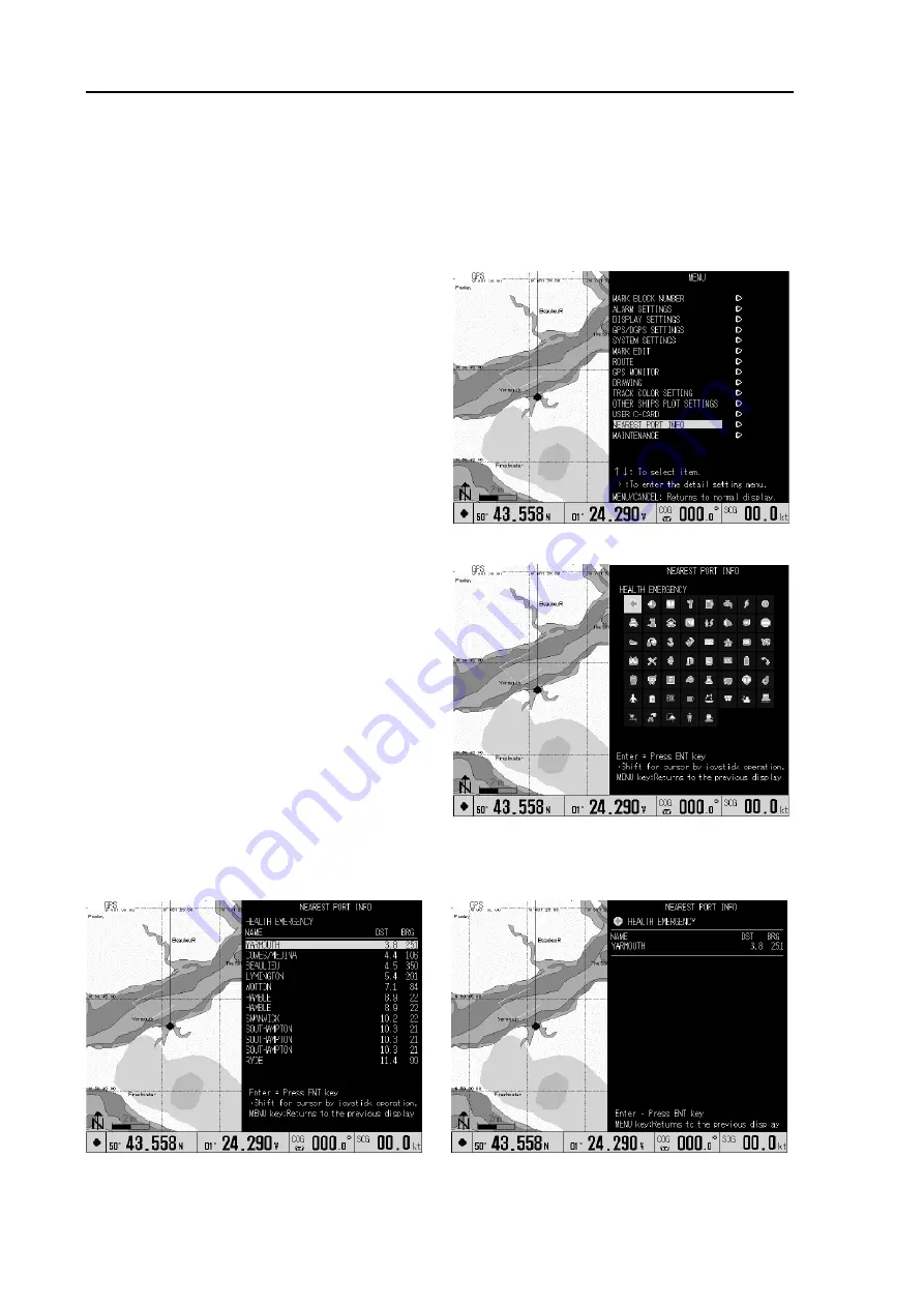 Koden GTD-110 Operation Manual Download Page 104