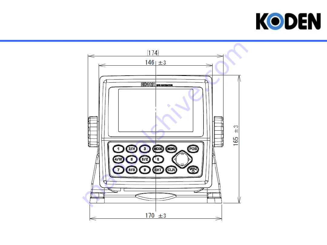 Koden KGP-915 Скачать руководство пользователя страница 6