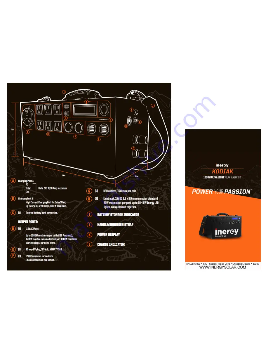 Kodiak Inergy User Manual Download Page 1