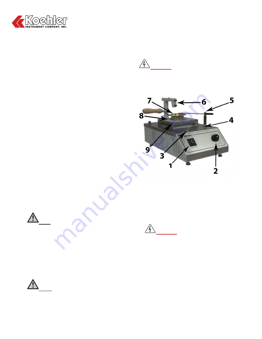 Koehler K13902 Operation And Instruction Manual Download Page 13