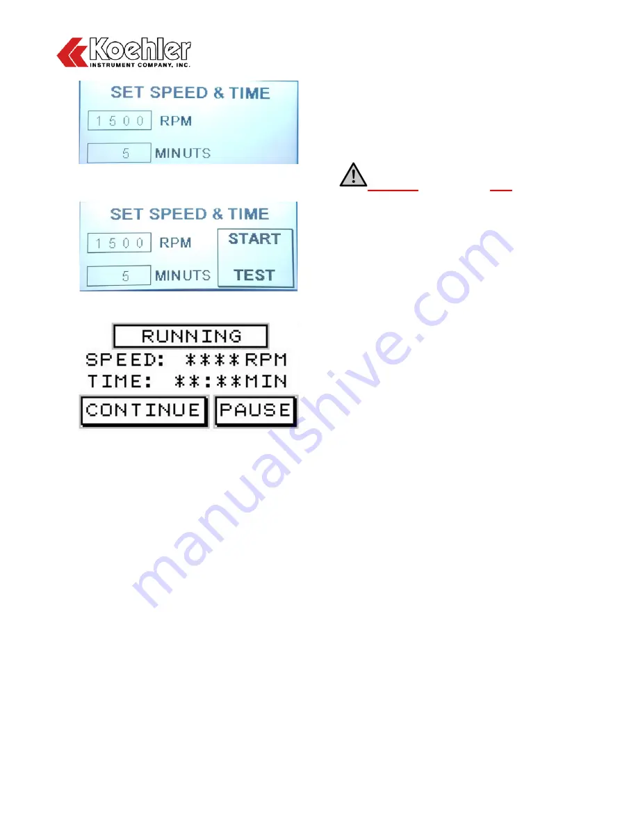 Koehler K39400 Operation And Instruction Manual Download Page 16